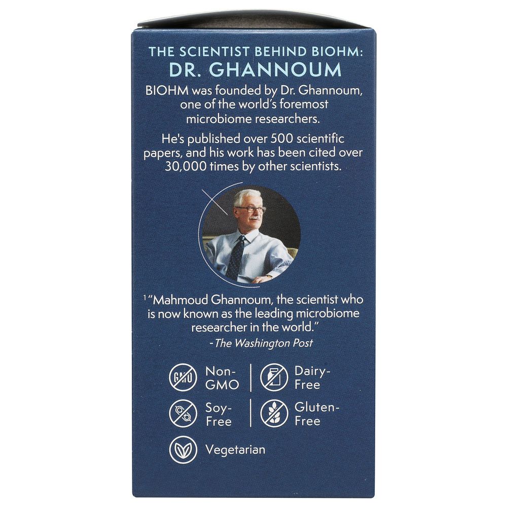 BIOHM: Total Gut Probiotic Supplement, 30 vc